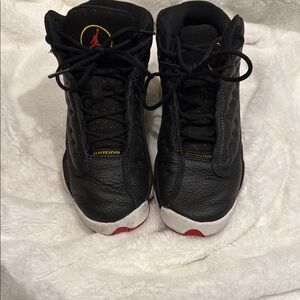 Black Air Jordan Sneakers Retro 13
